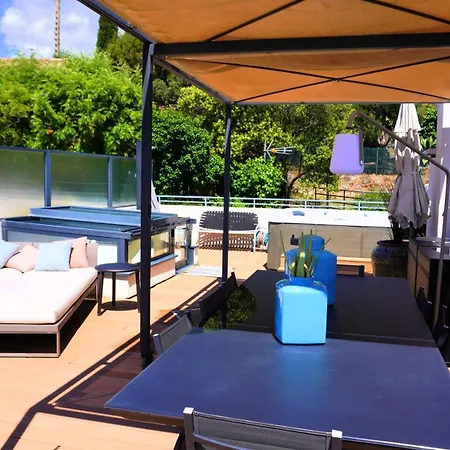 Avec Rooftop, Jacuzzi & Vue By Palmazur Mandelieu