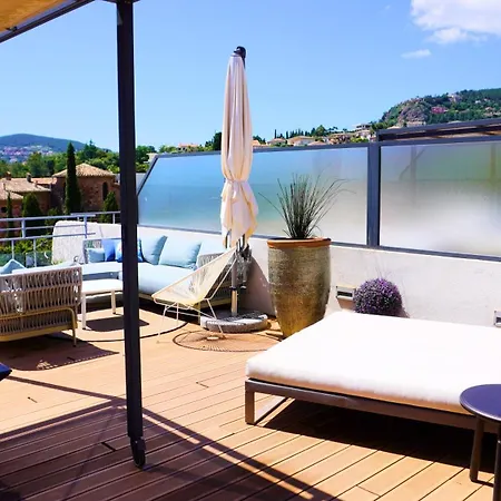 Avec Rooftop, Jacuzzi & Vue By Palmazur * Mandelieu